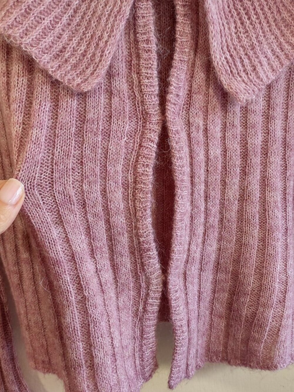 Peasant Ruffle Wool Sweater Top Size Medium Euro Femme Indie Ren Faire NWT - Picture 6 of 9